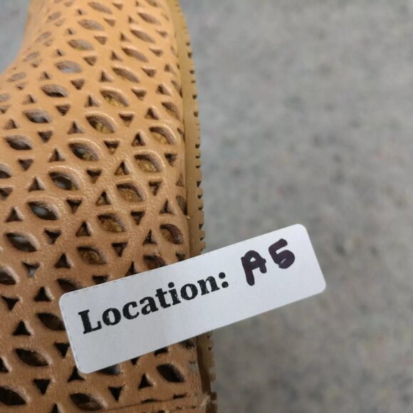 Eric Michael Wedge Sandals Womens 36 EU Phoebe Cork Heel Slingback Slip On Taupe - Picture 11 of 11